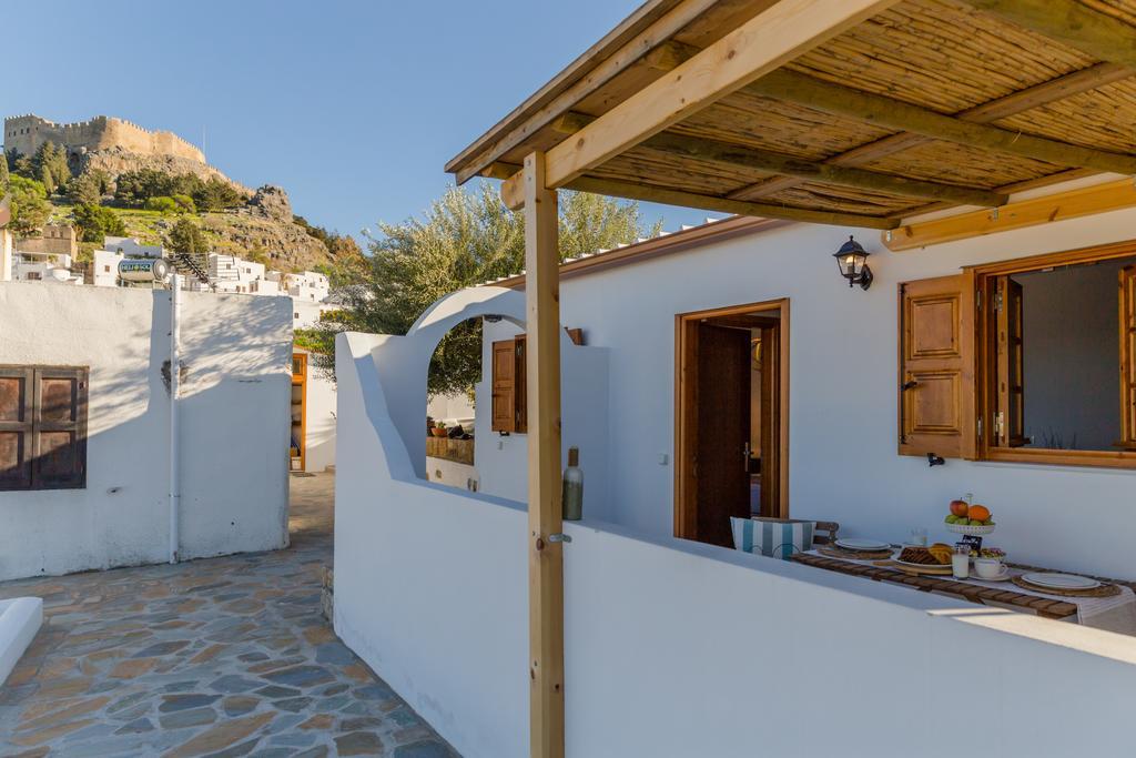 Lindos Seaview Apartment ภายนอก รูปภาพ